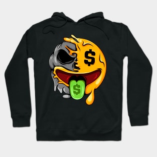 Money Zombie Emoji Hoodie